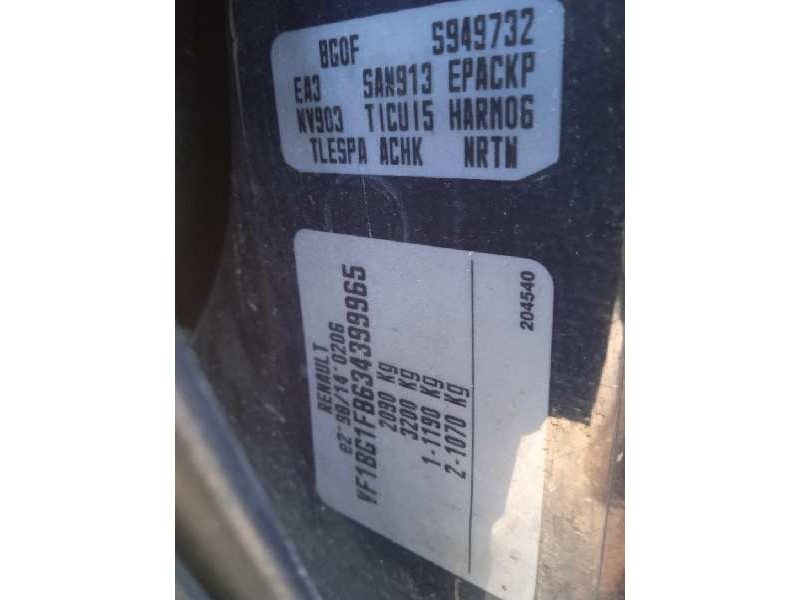 renault laguna ii (bg0) del año 2006