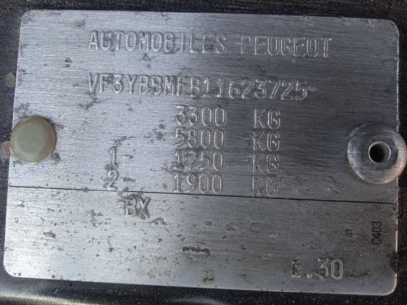 peugeot boxer caja cerrada (bat. 3450) (333) del año 2009