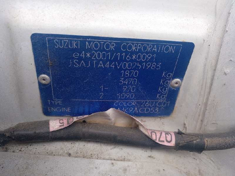 suzuki grand vitara jb (jt) del año 2007