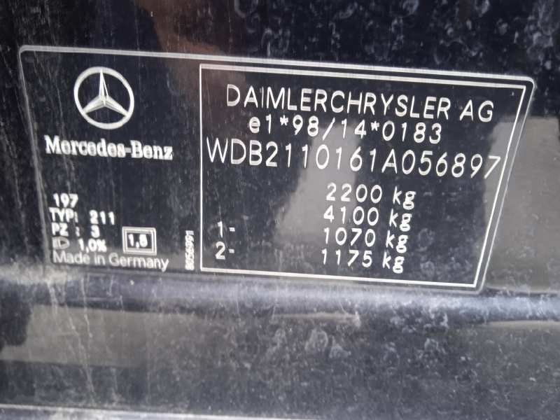 mercedes-benz clase e (w211) berlina del año 2002