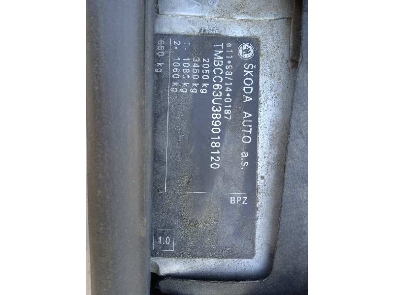 skoda superb (3u4) del año 2009