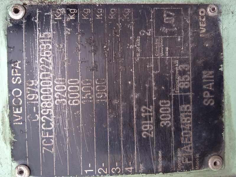 iveco daily caja cerrada (1999 =>) del año 2003