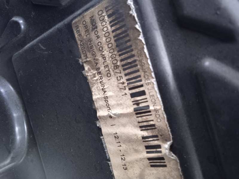 opel insignia berlina del año 2009