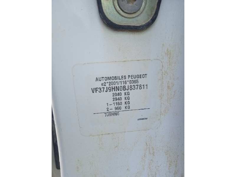 peugeot partner kombi del año 2012