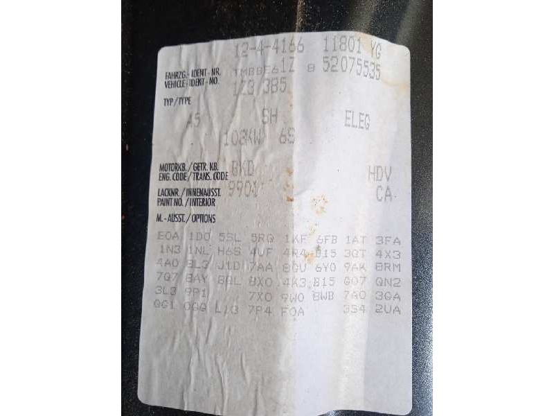 skoda octavia berlina (1z3) del año 2005