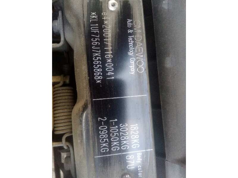 chevrolet tacuma del año 2007