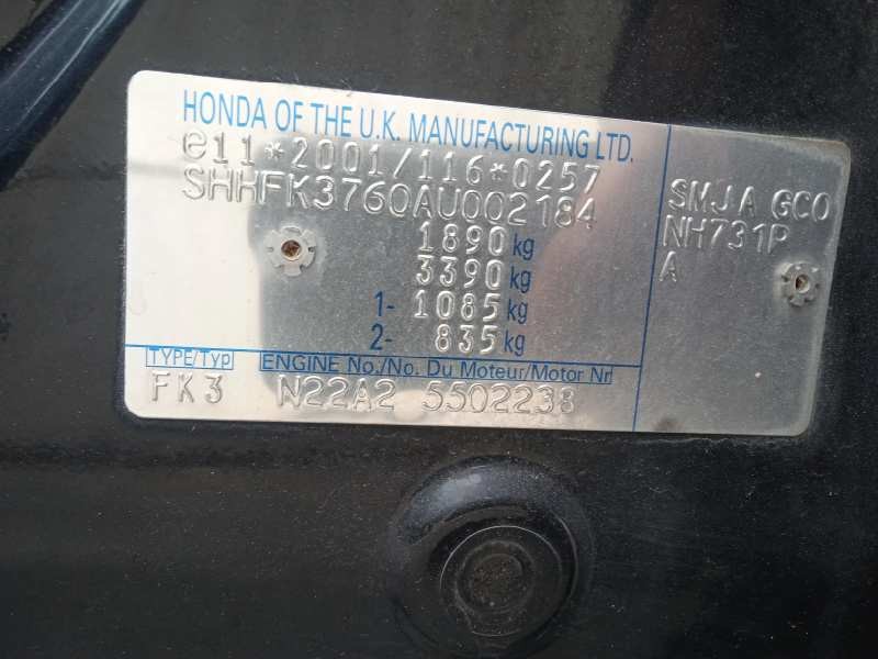 honda civic berlina 5 (fk) del año 2010