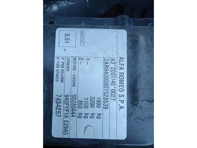 alfa romeo giulietta (191) del año 2019