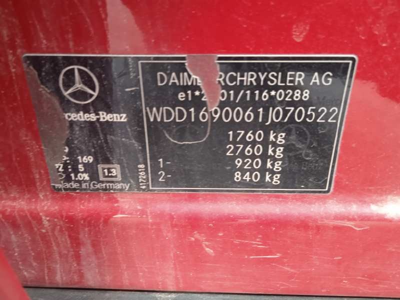 mercedes-benz clase a (w169) del año 2004