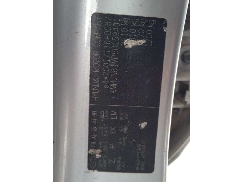 hyundai tucson (jm) del año 2005