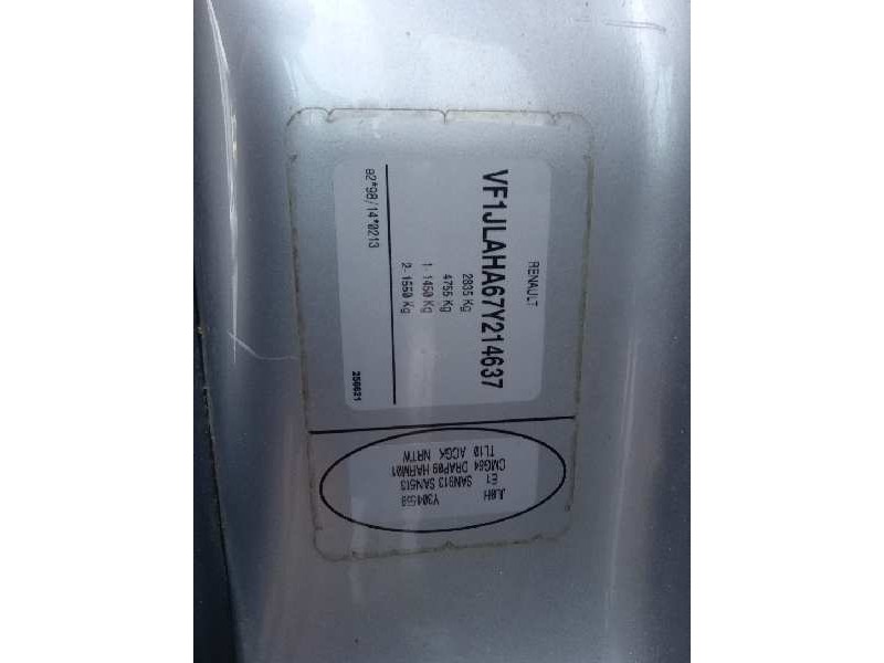 renault trafic combi (ab 4.01) del año 2007