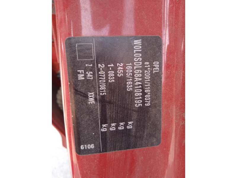 opel corsa d del año 2010