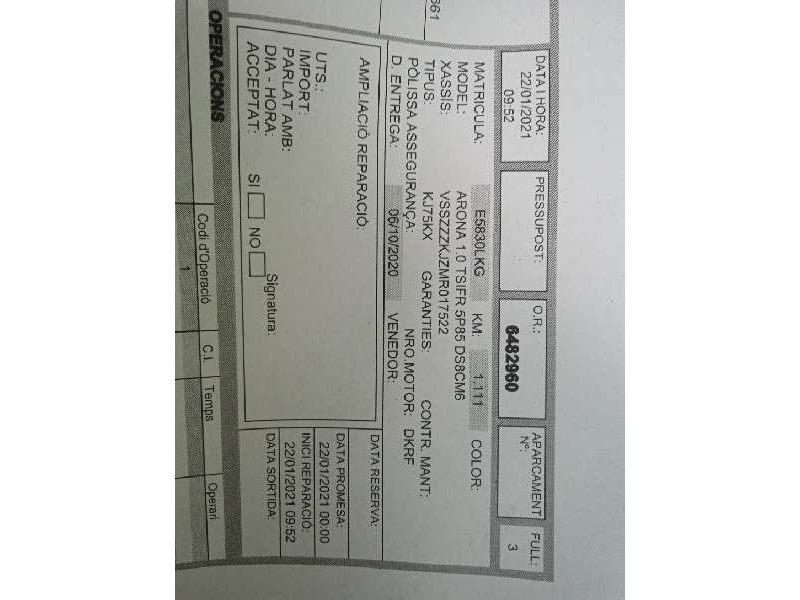 seat arona del año 2020