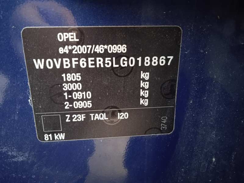 opel astra k lim. 5türig del año 2020