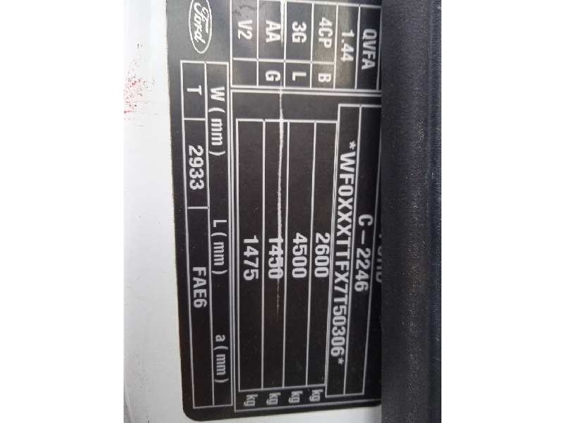 ford transit caja cerrada ´06 del año 2007