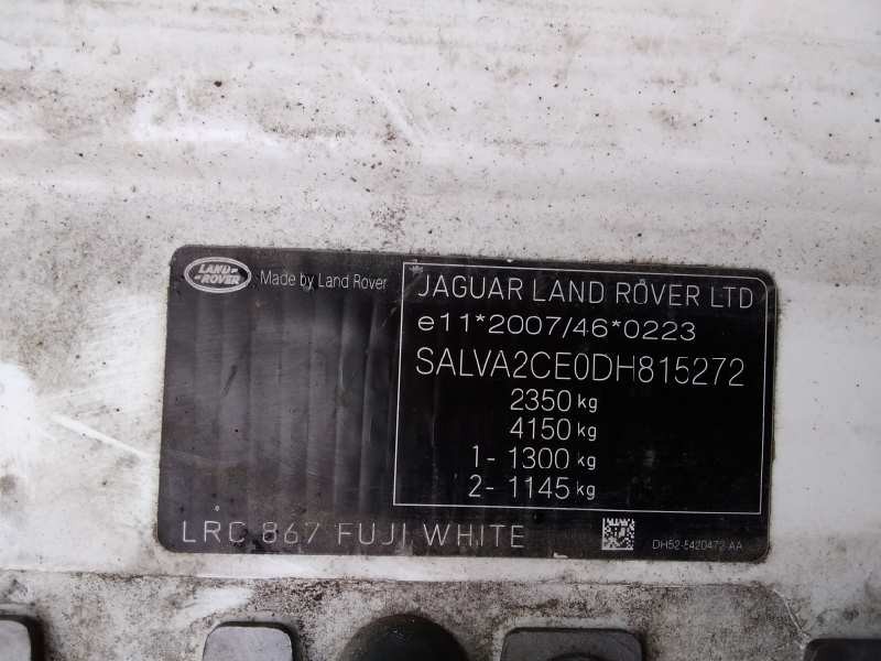 land rover evoque del año 2013