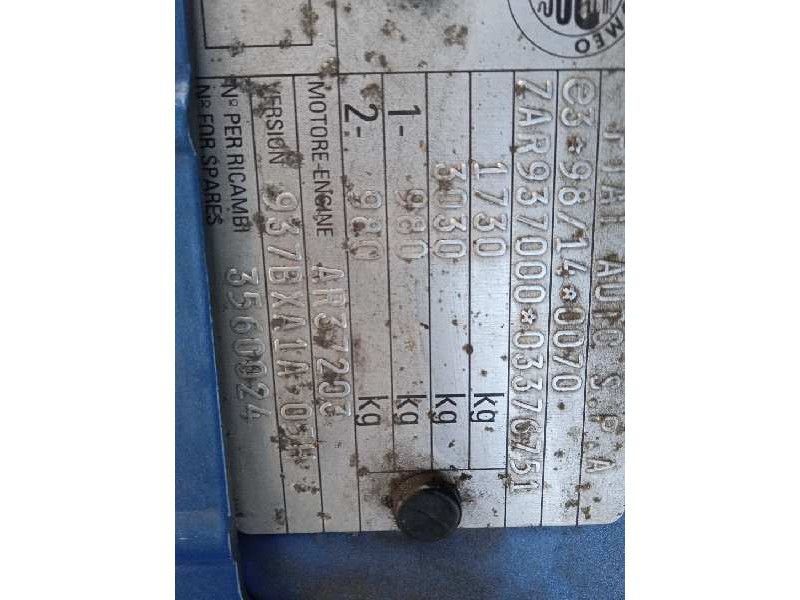 alfa romeo 147 (190) del año 2007