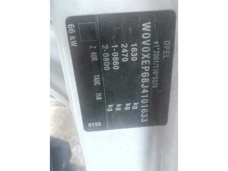 opel corsa e del año 2018