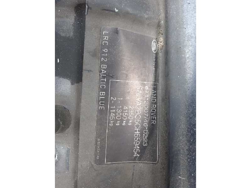 land rover evoque del año 2012