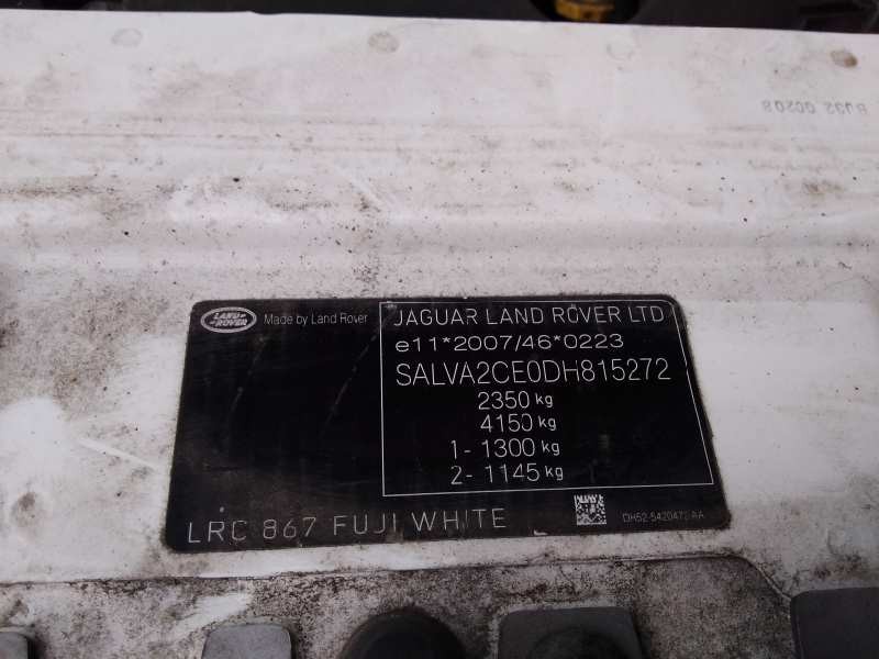 land rover evoque del año 2013