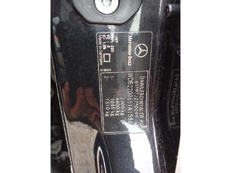 mercedes-benz clase s (w220) berlina del año 2000