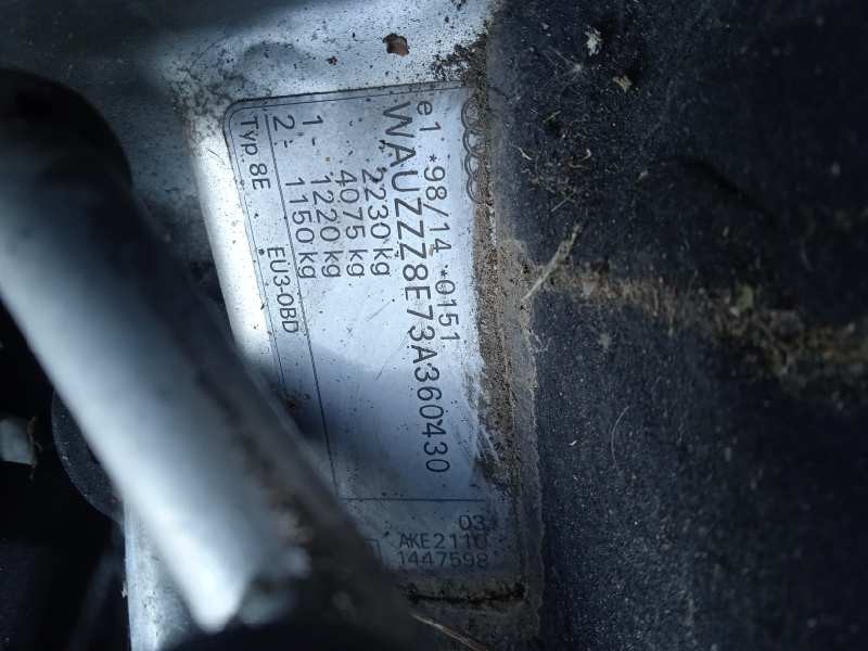 audi a4 avant (8e) del año 2003