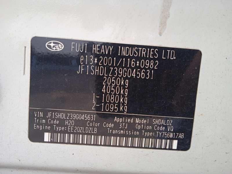 subaru forester s12 del año 2008