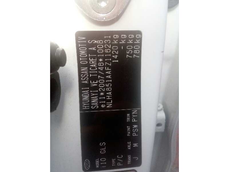 hyundai i10 del año 2015