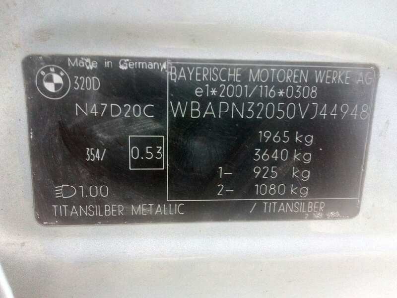 bmw serie 3 berlina (e90) del año 2008