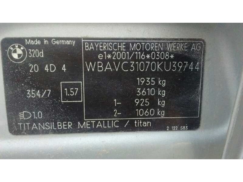 bmw serie 3 berlina (e90) del año 2005