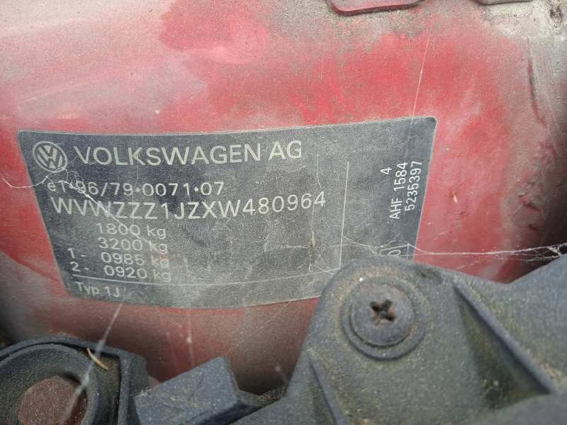 volkswagen golf iv berlina (1j1) del año 1999