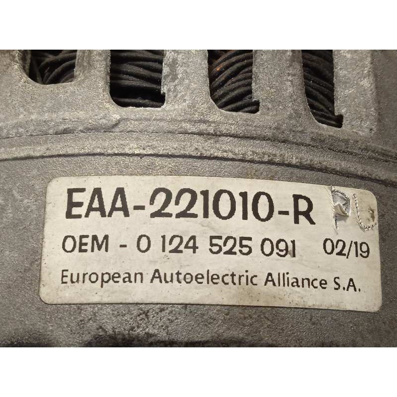 Recambio de alternador para volkswagen polo (6r1) 1.6 tdi dpf referencia OEM IAM 0124525091  EAA221010R