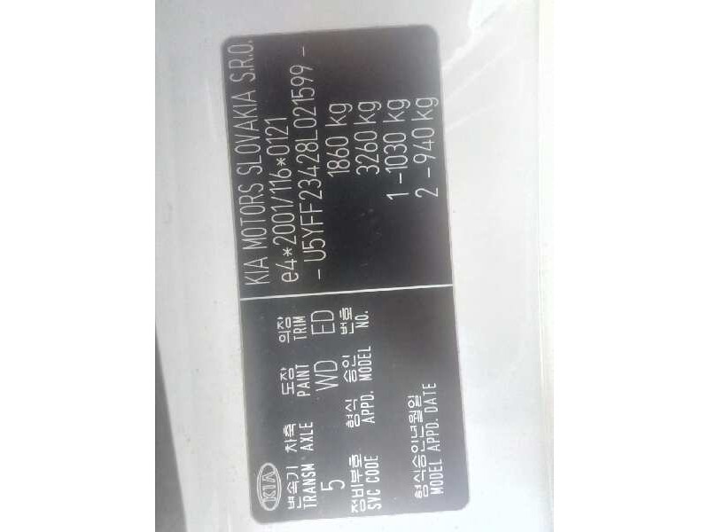 kia cee´d del año 2008