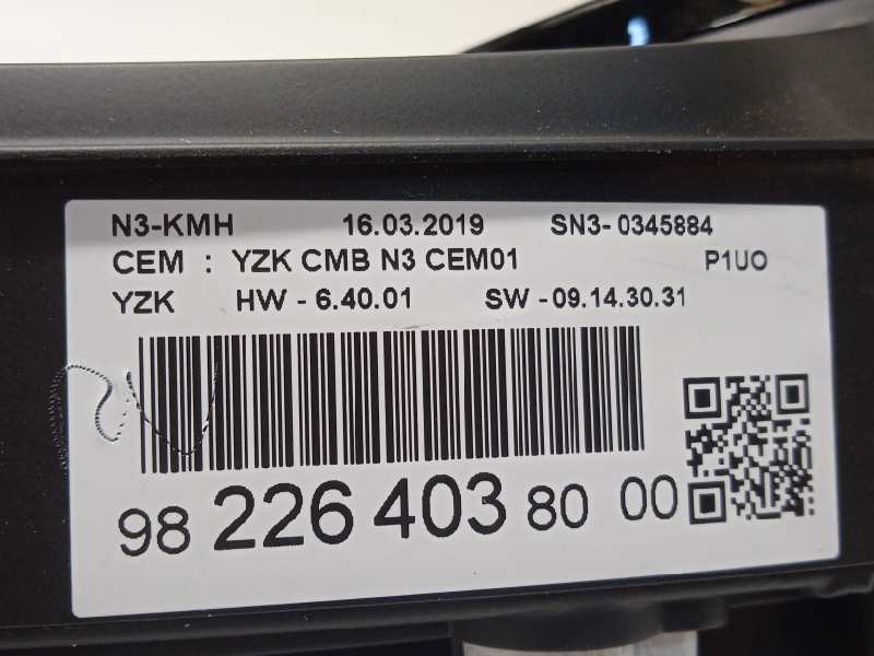 Recambio de cuadro instrumentos para opel grandland x selective referencia OEM IAM 9822640380  