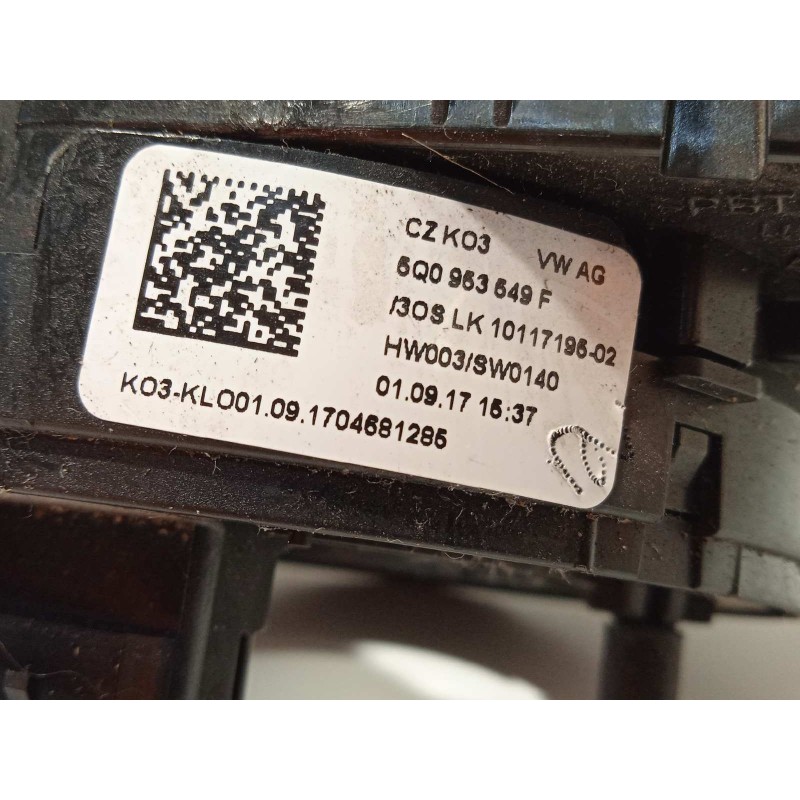 Recambio de anillo airbag para skoda octavia combi (5e5) rs referencia OEM IAM 5Q0953549F  