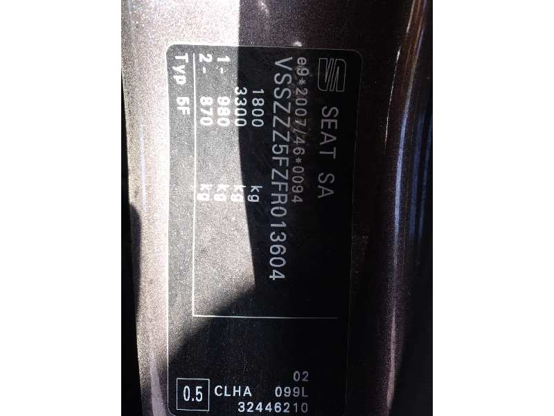 seat leon (5f1) del año 2014