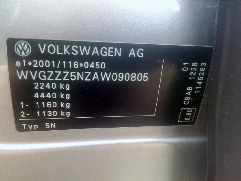 volkswagen tiguan (5n1) del año 2010