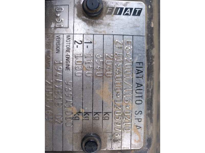 fiat croma (194) del año 2007