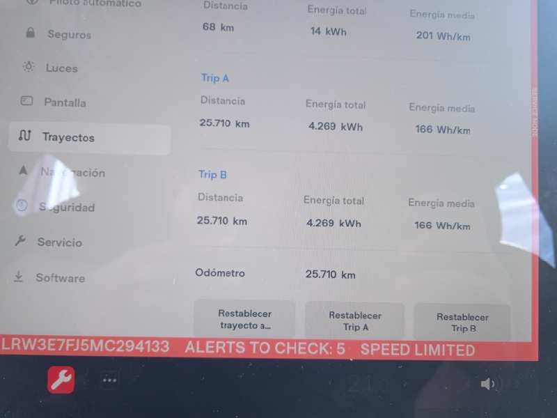 tesla model 3 del año 2021