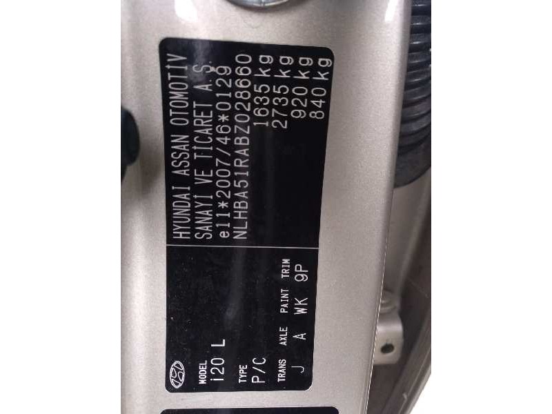 hyundai i20 del año 2011