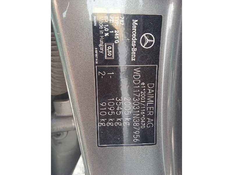 mercedes-benz clase cla (w117) del año 2016