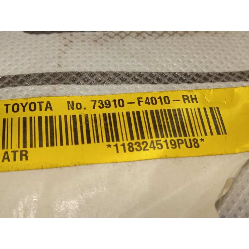 Recambio de airbag lateral derecho para toyota c-hr hybrid advance referencia OEM IAM 73910F4010  