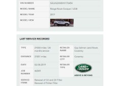 land rover evoque del año 2017 2