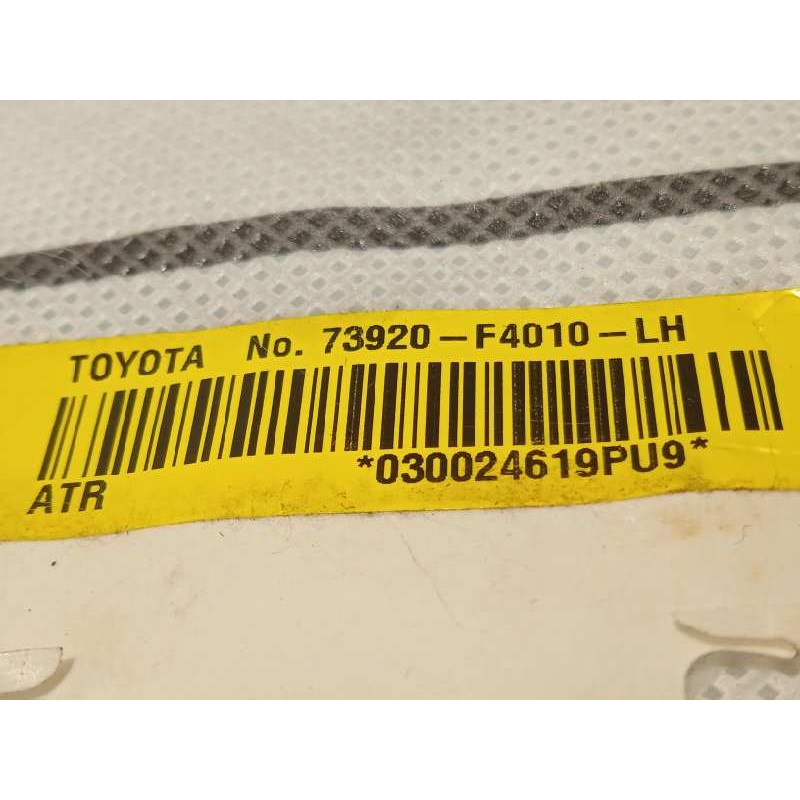 Recambio de airbag lateral izquierdo para toyota c-hr hybrid advance referencia OEM IAM 73920F4010  