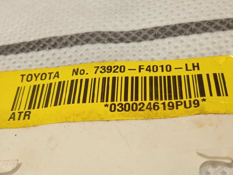 Recambio de airbag lateral izquierdo para toyota c-hr hybrid advance referencia OEM IAM 73920F4010  