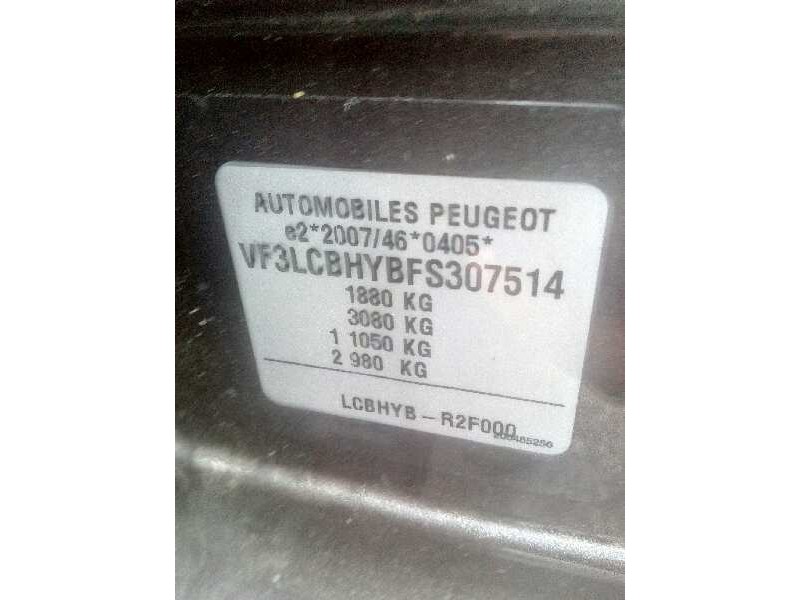 peugeot 308 sw del año 2015