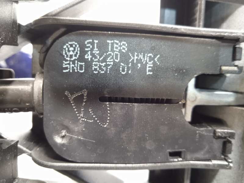 Recambio de maneta exterior delantera derecha para volkswagen t-roc advance referencia OEM IAM 5N0837017E  
