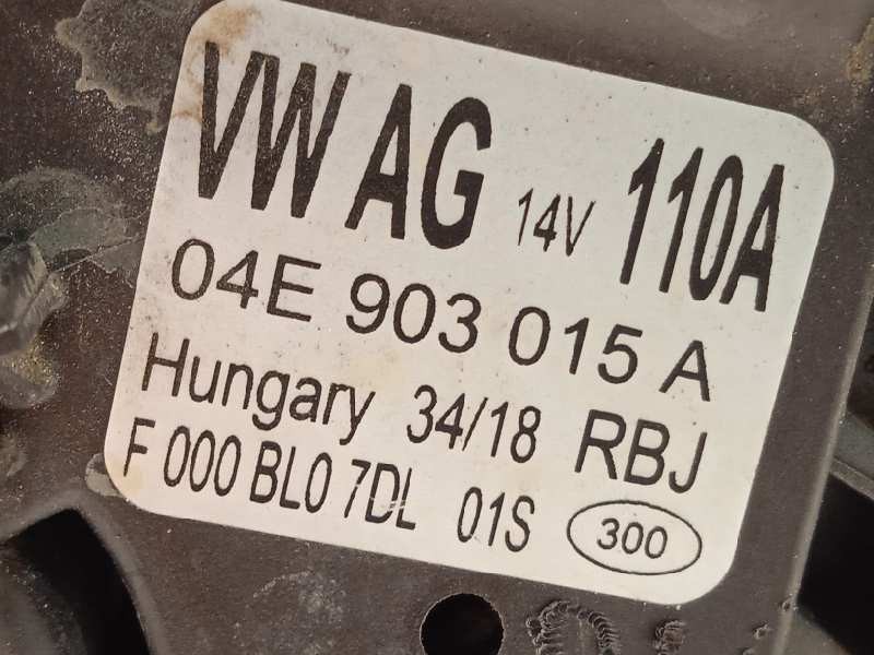 Recambio de alternador para volkswagen polo 1.0 tsi referencia OEM IAM 04E903015A  F000BL07DL