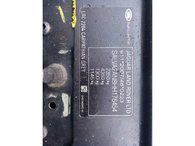 land rover evoque del año 2017