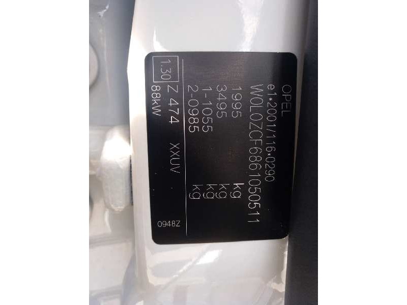 opel vectra c berlina del año 2005